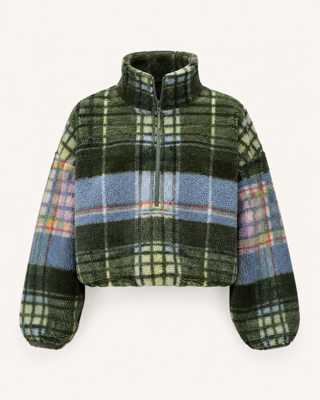 Evergreen Plaid Fleece