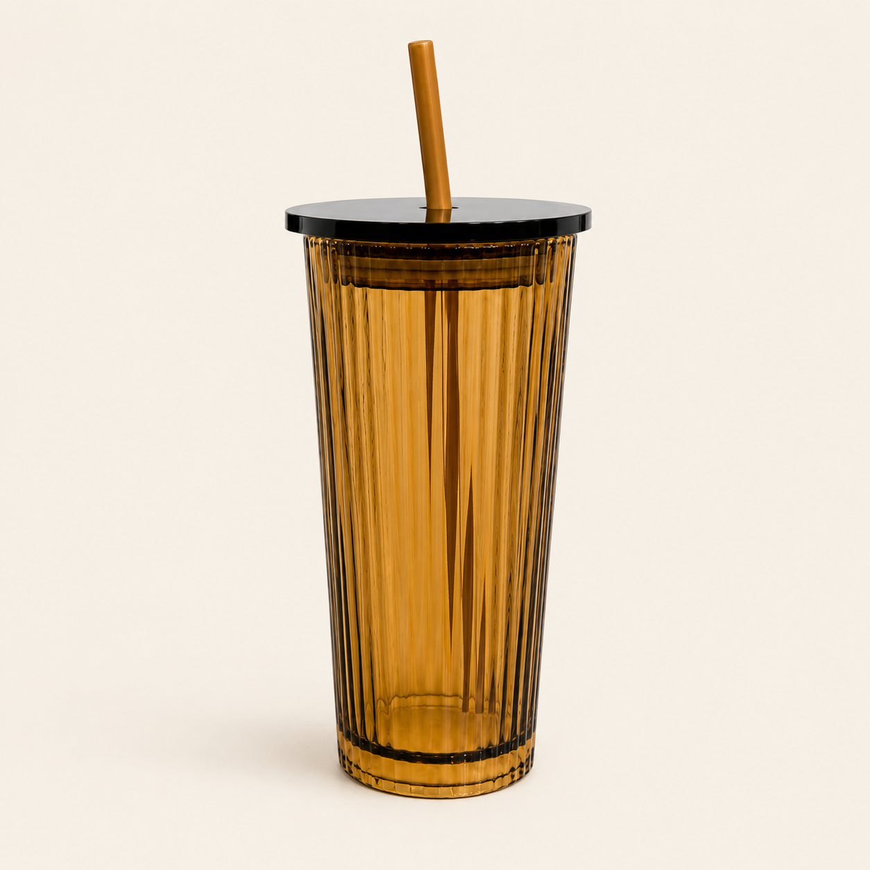 Golden Hour Ribbed Cup